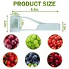 Tina.Win Grape Slicer, Stainless Steel, for Fruit, Eggs, Side Dishes,