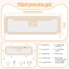 Bed Rails for Toddlers, Extra Tall Specially Designed for Twin,