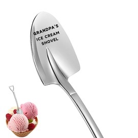 Best Grandpa Christmas Gifts for Grandfather Pawpaw Grandpa's Ice Cream Shovel for Grandpa Retirement Gift for Grandfather Ice Cream Lovers Gifts for Grandpa Birthday Gifts from Grandson Granddaughter