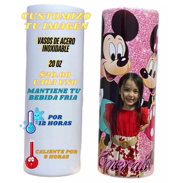 Emerald Life And Beauty Personalizo Vasos De Acero Inoxidable 20