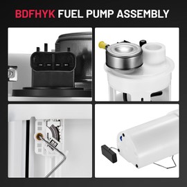BDFHYK Fuel Pump Module Assembly E7093M Compatible with Dodge Ram 1500/Ram 2500/Ram 3500 V6 3.9L/V8 5.2L/V8 5.9L/V10 8.0L 1996 1997