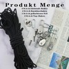 4 Pieces Stainless Steel Pulley, Block Rope Pulley with 4