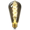 TIANFAN Spiral Filament ST64 Led Bulb - 2700Kelvin Warm White