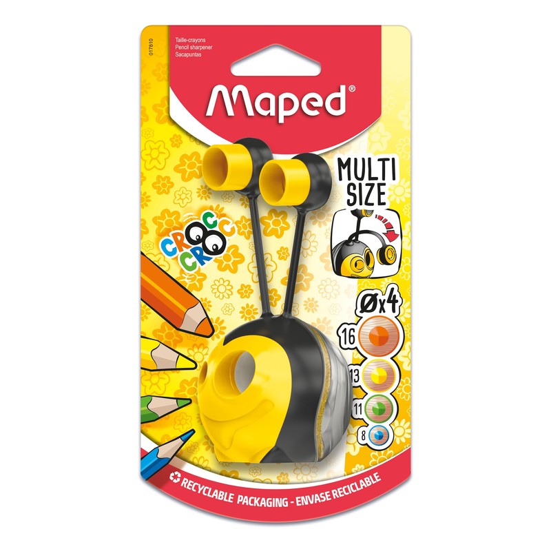 Maped, Sacapuntas 2 Orificios, Diseo de Abeja