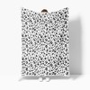 Grey Ultra Soft Leopard Throw Blanket, Comfy Cozy Lightweight Flannel