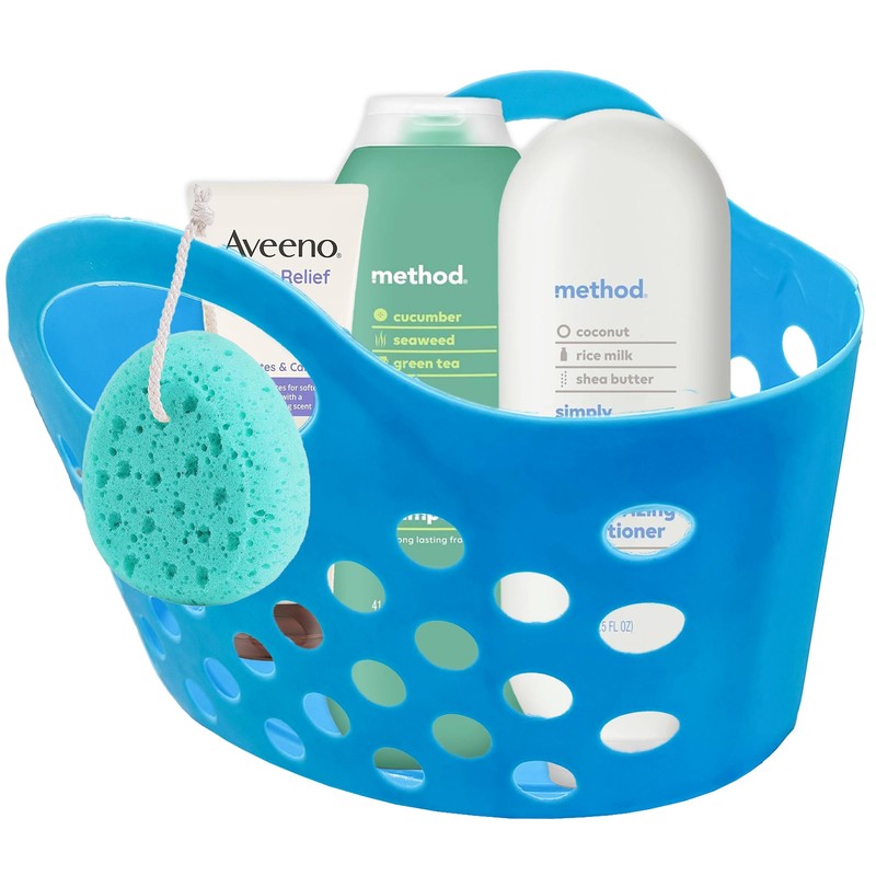 Assorted Multicolor Basket with Handles 3ct