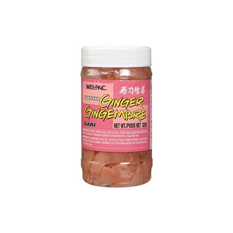 Wel-Pac JFC5499 Sushi Ginger, 3.9-Kilogram (Pack Of 12)