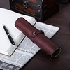 m+ Rotolo SUEDE Pencil Case, Roll-up Pen Case, Stylish, Business