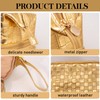 Abiudeng Large Makeup Bag,Double Layer Cosmetic Bag,Travel Makeup Bag,Leather Makeup