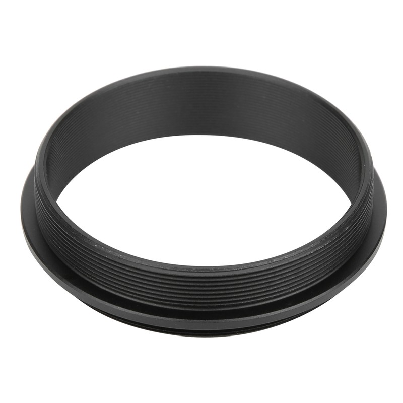 M48‑M48 Male to Male Adapter Ring Aluminium Alloy Black 48mm