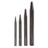 Mayhew Tools 62215 Center Punch, 4-Piece Set, Black Oxide Finish