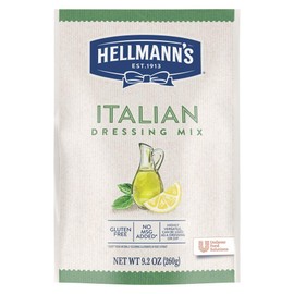 Hellmann's Italian Salad Dressing Dry Mix Pouch Vegan, Gluten Free, No added MSG, 9.2 oz, Pack of 12
