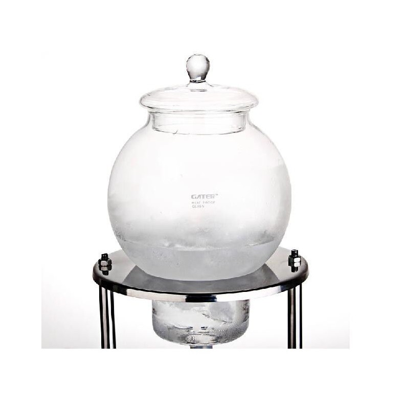 Nispira Iced Coffee Cold Brew Dripper Copper Stainless Steel Set