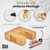 CRID Baseball Bat Wall Mount - Bamboo Wall Mount in