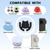HOMEFOX Multi-Surface Holder Car Mount 4 Pack Compatible for Popsocket