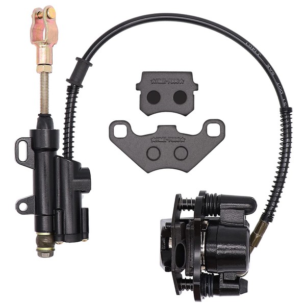 Rear Brake Master Cylinder Caliper For 50-125cc Chinese TaoTao Peace Motorsports Quad Coolster 3050HD ATV Four Wheeler