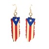 Puerto Rican Flag Earrings