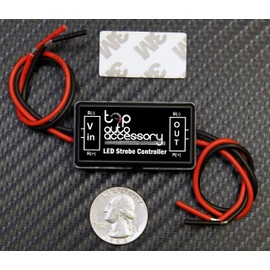 Top Auto Accessory LED Brake Stop 12V Light Strobe Flash Flasher Safety Module Controller for E-Ton ATV