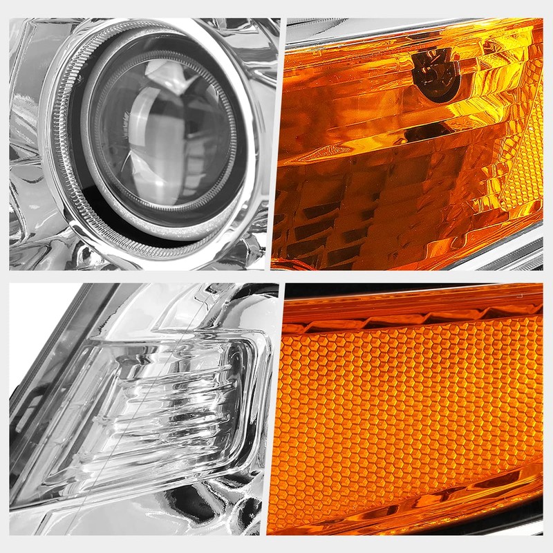 Projector Headlight Assembly Compatible with Ford Explorer 11-15 | Headlamps