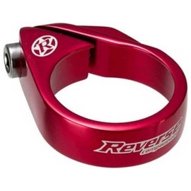 Reverse Bolt Clamp Seat Clamp 31.8 mm Red
