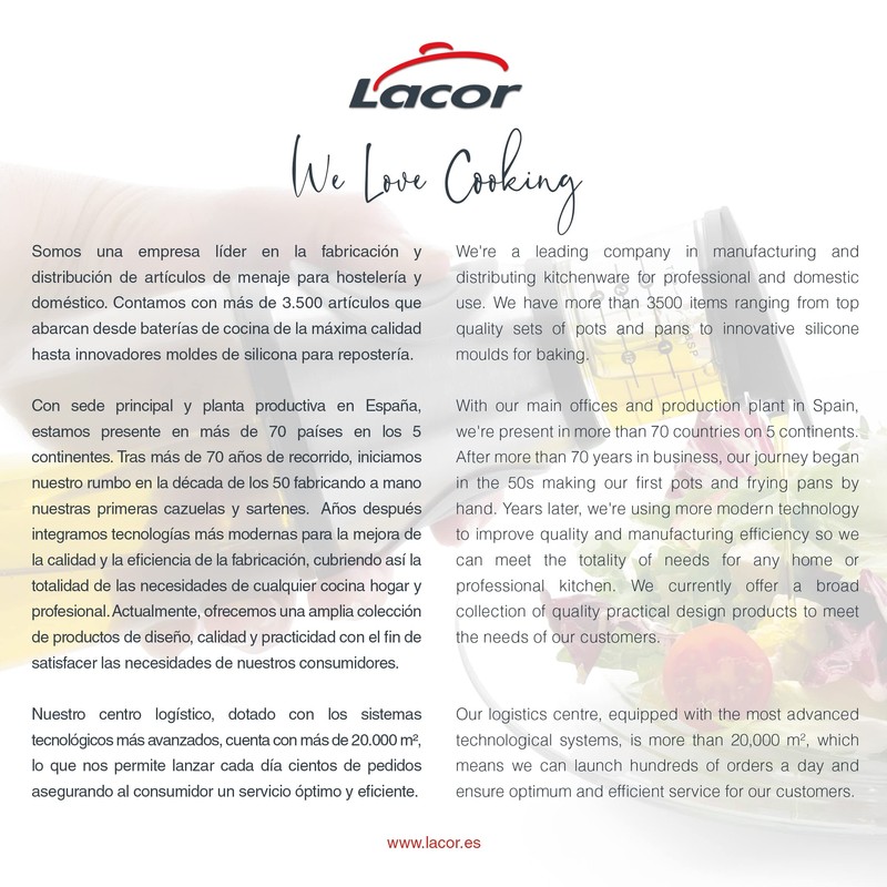 Lacor 62252 Dispenser und Öl Anzeige 250 ml