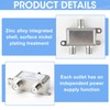 2-Way SAT Splitter, Coaxial Distributor, Satellite Splitter, Antenna Splitter for