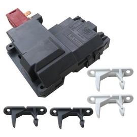 Gxcdizx Upgraded Washer Door Latch Lock Switch (131763256) & Door Striker 131763310 131763302 for Frigidaire Affinity Washer FTF530ES0 FTF530ES1 FTF530FS0 FTF530FS1 FTF530FS2