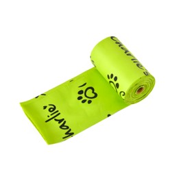 Charlie's Pet Dog Cat Eco-Friendly Biodegradable Doggy Strong and Durable Poop Bags and Pouch Dispenser with Refill Rolls Black Bag Size: 32x23cm - 240 Bags