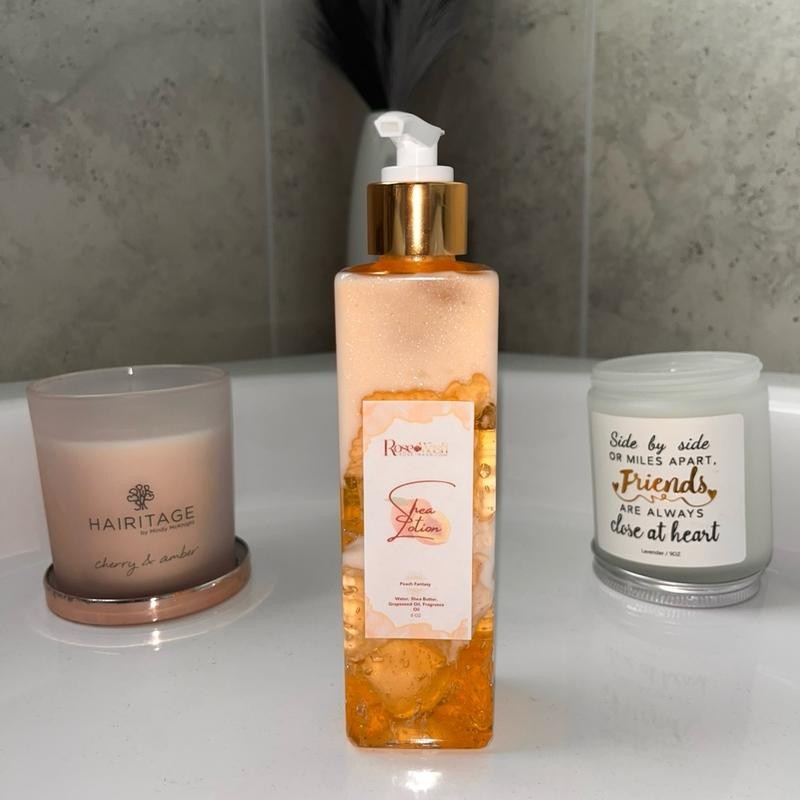 SHEA LOTION - Function: Shea Lotion, Scents: Peach F