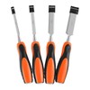AIMALL Woodworking Chisel Set – Chrome-Vanadium Steel Blades, Rubber Handles,