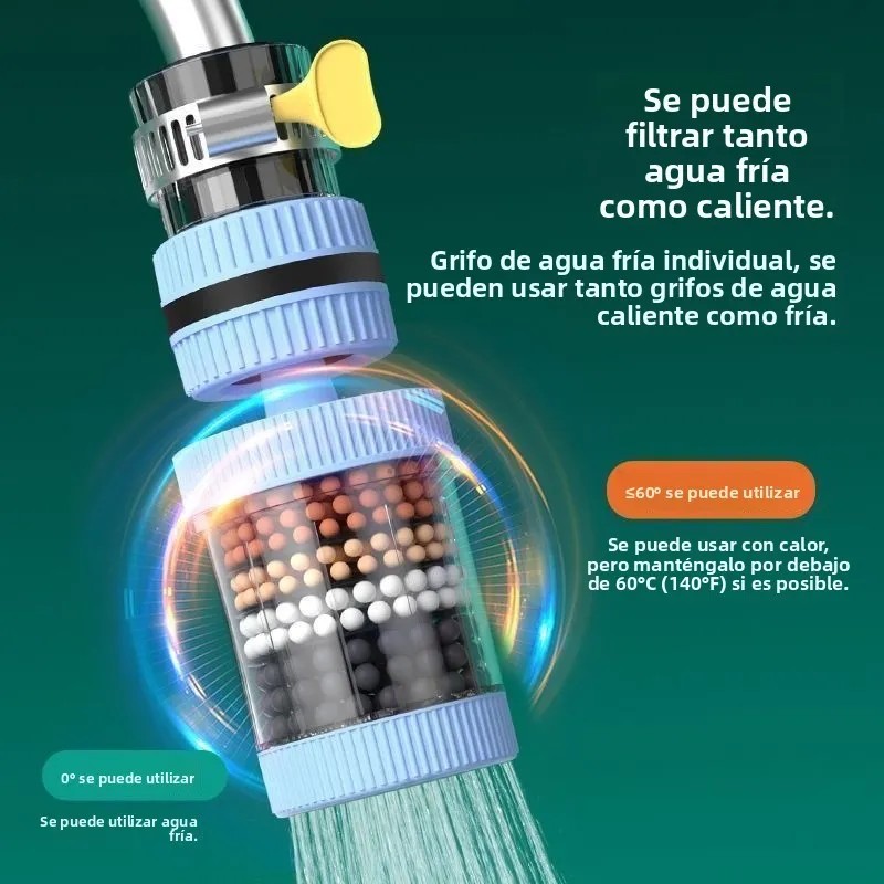 2 Filtros Grifo Cocina 6 Capas