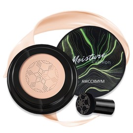 AWCCXMYM Mushroom Head Air Cushion CC Cream, Ivory, 24-Hour Moisturizing, Plant Ingredients, Skin Foundation Concealer