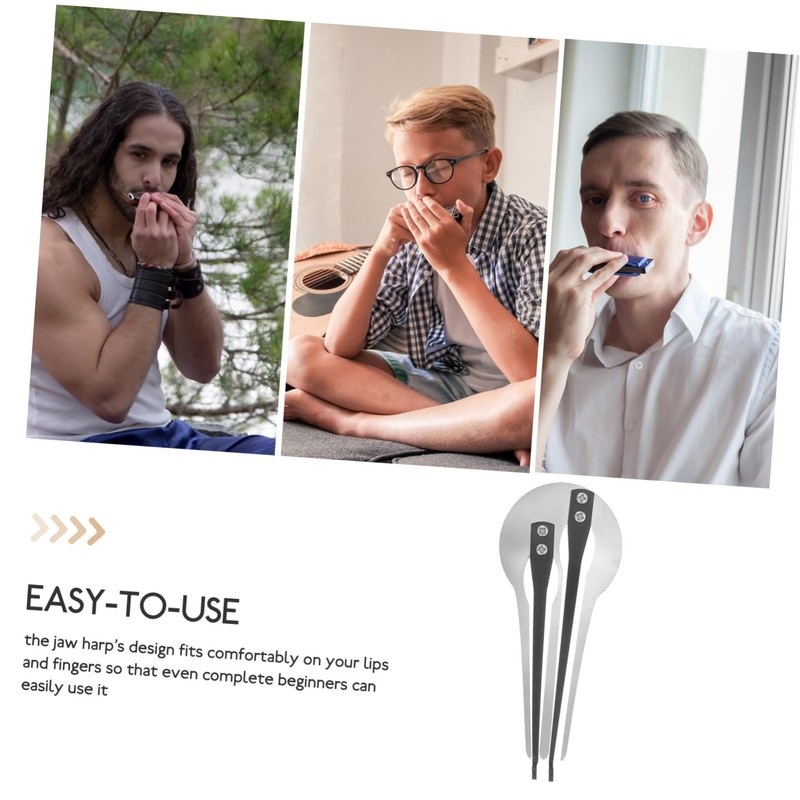 Levemolo National Spring Harmonica Harp Easy Learning Portable Russian Jaw