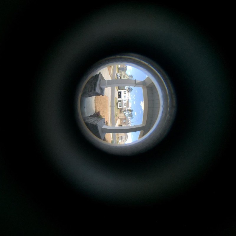 Sumnacon Safety Door Viewer,Solid Brass 220-degree Door Viewer/Peephole with Heavy