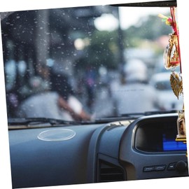 SOLUSTRE 6piezas Almohadilla Antideslizante para Tablero De Auto Soporte para Teléfono Accesorios De Automóvil Discos Adhesivos para Organizar y Mantener Objetos Su Lugar