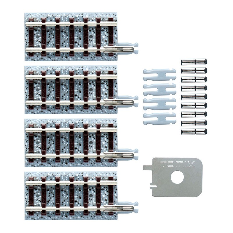 TOMIX N gauge Joint Rail S35 – J F Set of 4 1529 Railway