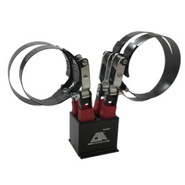 CTA Tools 4325T –Heavy Duty Oil Filter Wrench Set with Stand – Truck Applications (4-Piece)