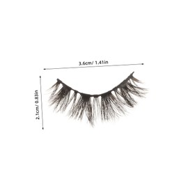 Mikinona 2 Sets Diy Lash Extensions Natural Looking Curled Eyelashes Fluffy Cluster Lashes Lightweight Comfortable Suitable for Occasions