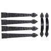 Household Essentials Hinge IT Premium Carriage House Handle & Hinge,
