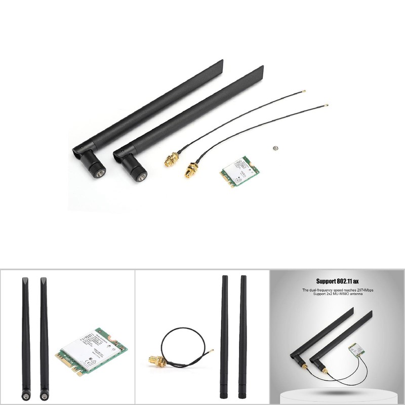 Wireless Network Card Dual Band AX200 2974Mbps WIFI6 WIFI Adapter