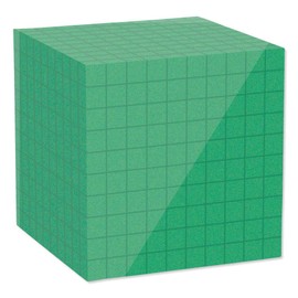 hand2mind Magnetic Demonstration Differentiated Base Ten Blocks Classroom Set, Magnetic Place Value Blocks, Counting Cubes for Kids Math, Base 10 Math Manipulatives Kindergarten Set (Set of 131)