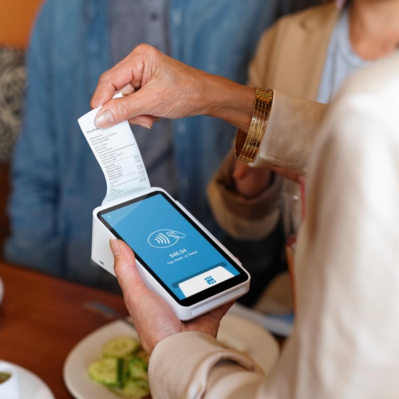 OTPOS 10 Rolls for Square Terminal Printer Paper, 2-1/4"W x