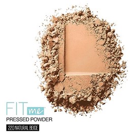 Maybelline New York Fit Me Mate + maquillaje en polvo sin poros, Beige Natural, 1 pieza