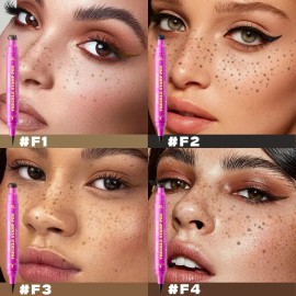 Lápiz Para Pecas 3n1 Con Doble Punta Y Sello Para Pecas Marr