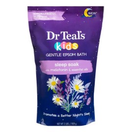 Dr Teals Kids, Baño Suave Relajante Epsom Para Niños, 909g