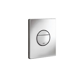 GROHE Sail Flush Plate for Concealed Gd2 Cisterns, Water-Saving, Dual Flush with Start-and-Stop Activation, Easy To Install, Chrome. 38965000