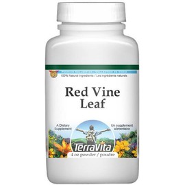 Red Vine Leaf (Vitis vinifera) Powder (4 oz, ZIN: 511412)