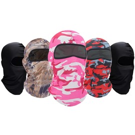 EVD-X 5 Pack Balaclava Face Mask Bandana Military Hood Headwear Unisex Tactical Training Cycling Ski Hunting (5PACK EMPEROR 2.0)