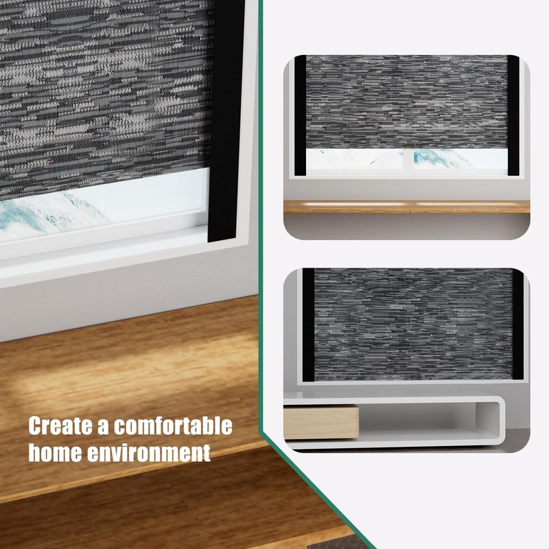 Bliwans Light Blocking Strips for Window Shades and Blinds, 100%