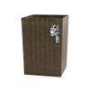 Yawata Kasei Way-be Koiki Modern Dust Box, Square Small, 1.5